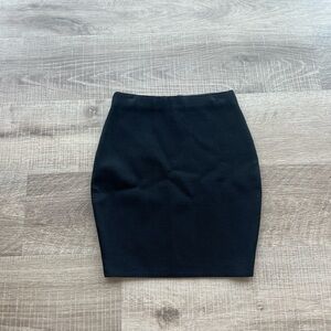 Classic Black Pencil Skirt for Women